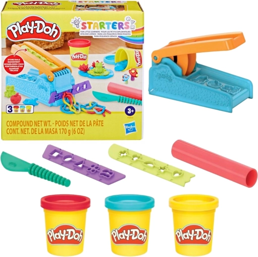 Play-Doh speelplezierfabriek met 3 kleuren en accessoires