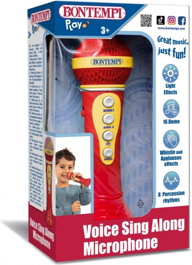 Karaoke microfoon met lichteffecten