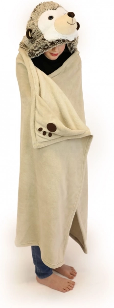 Warme deken met capuchon egel Cozy Noxxiez