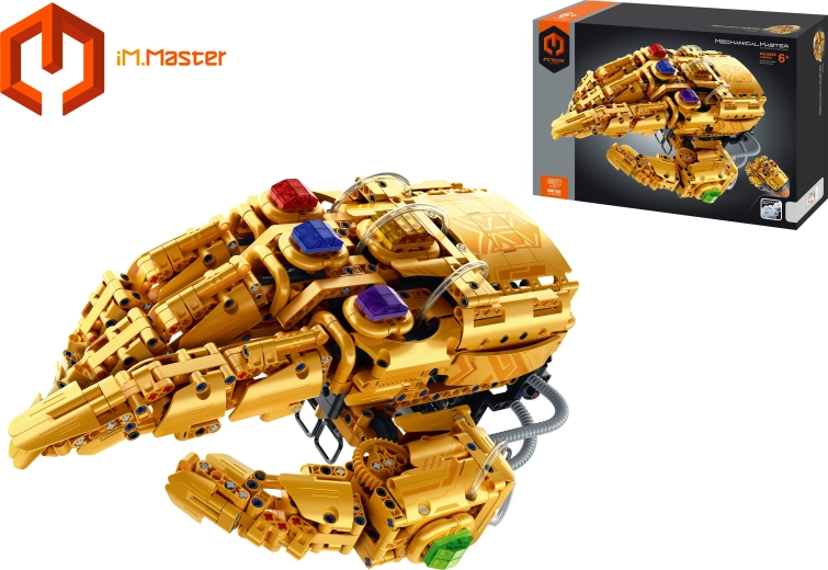 iM.Master bouwset hydraulische arm geel