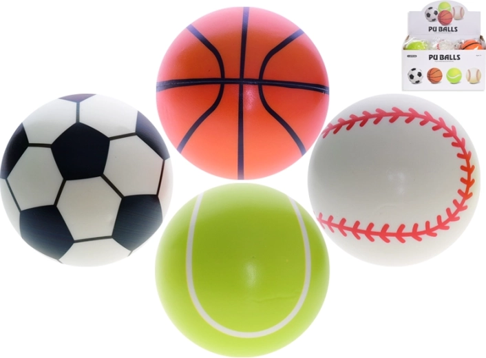Schuimbal 11 cm – sportieve designs voor kinderen