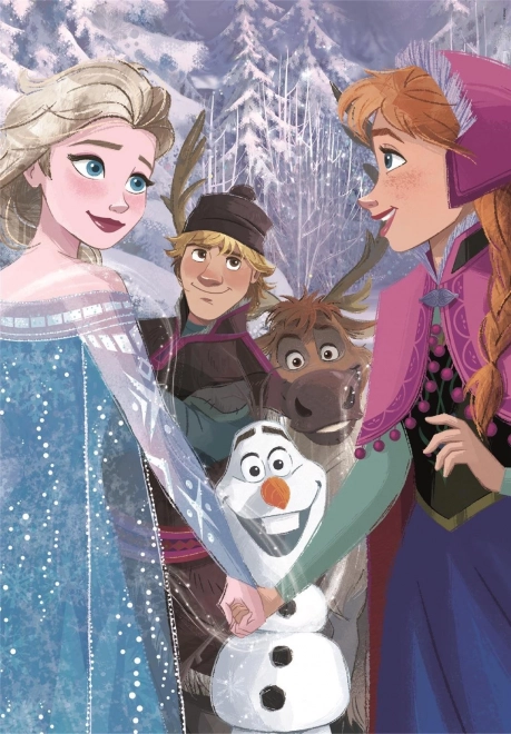 Puzzel Frozen 104 stukjes CLEMENTONI