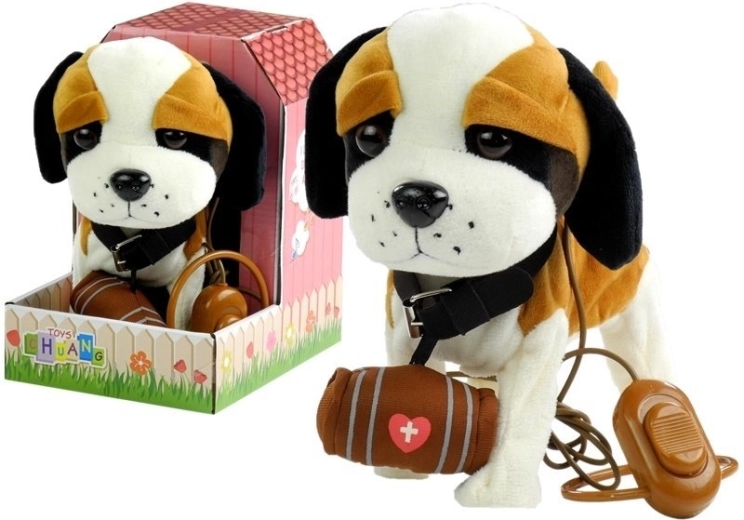 Interactieve Sint-Bernard aan de Lijn met Hondenhok