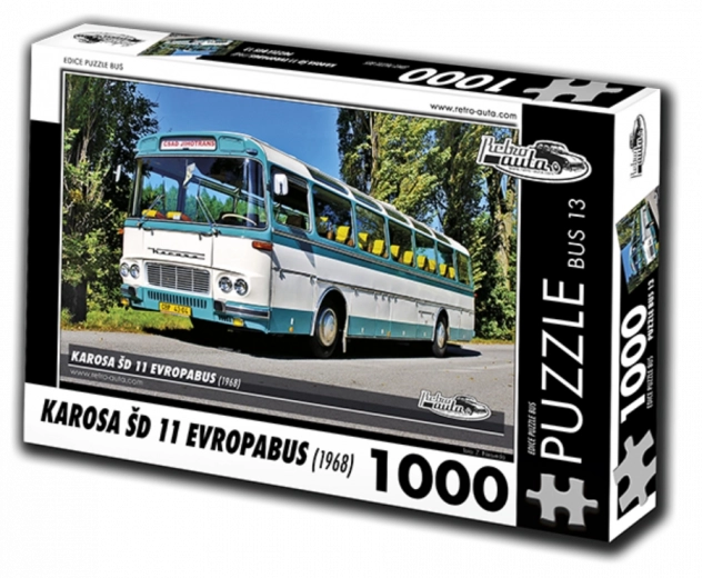 Puzzel Retro-Auto's BUS Karosa ŠD 11 Evropabus 1000 stukjes