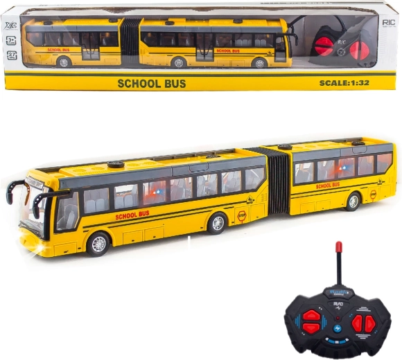 R/C gelede schoolbus 1:32