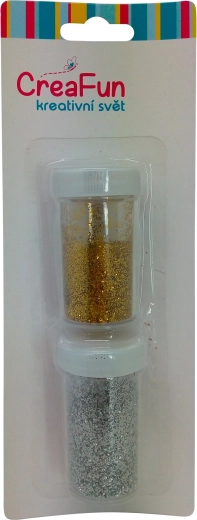Glitters 10 g, 2 stuks