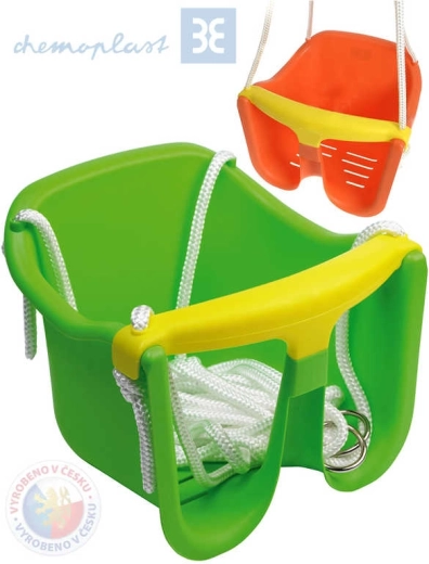 Chemoplast hangende kinderswing kuip met veiligheidsbeugel (plastic) - 1 stuk