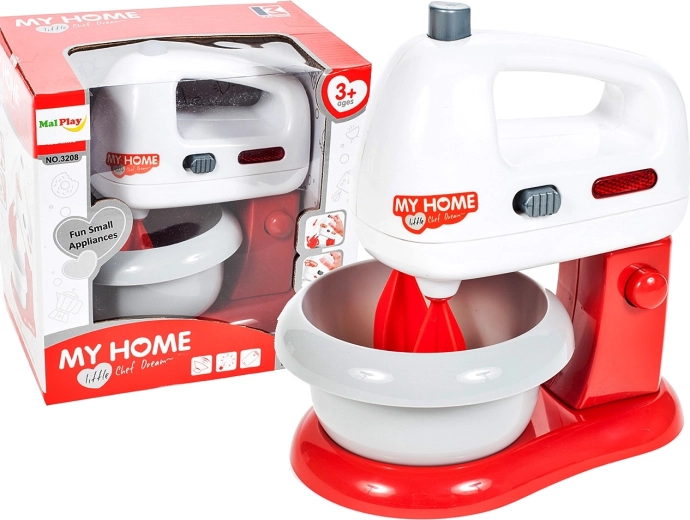 Kindermixer voor deeg met ledlampje