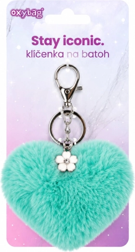 Oxybag fashion-sleutelhanger turquoise hart