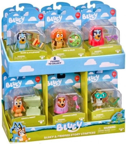 Figurine Bluey: Spelstart - mix