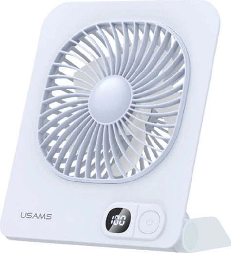 Magnetische bureauventilator USAMS ZB363, blauw