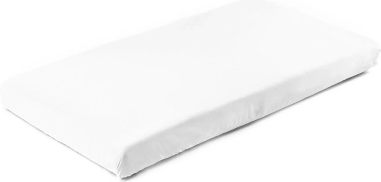 Badstof hoeslaken voor kinderbedje New Baby 160 × 80 cm wit