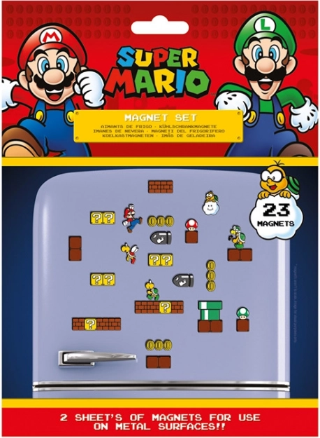 Set van Super Mario magneten