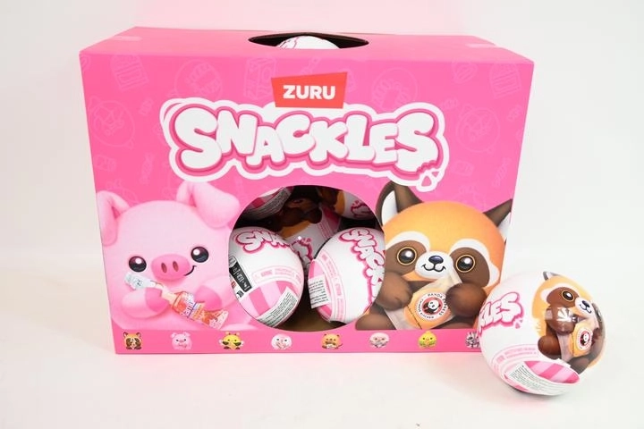 ZURU Snackles knuffel in verrassingsbol – serie 3
