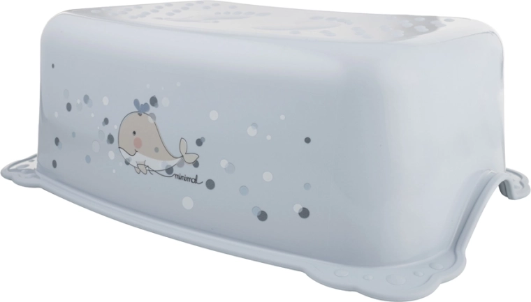 Maltex antislip opstapje Walvisje, satijnblauw