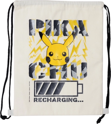 Pokémon stoffen zakje met trekkoord - 1 stuk