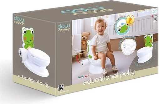 Dolu educatief potje kikker met geluid en licht