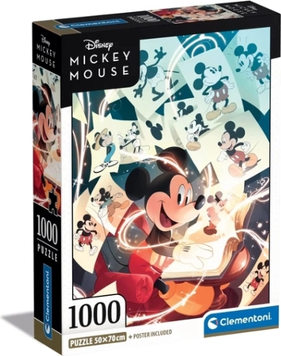 Puzzel 1000 stukjes MICKEY MOUSE Clementoni
