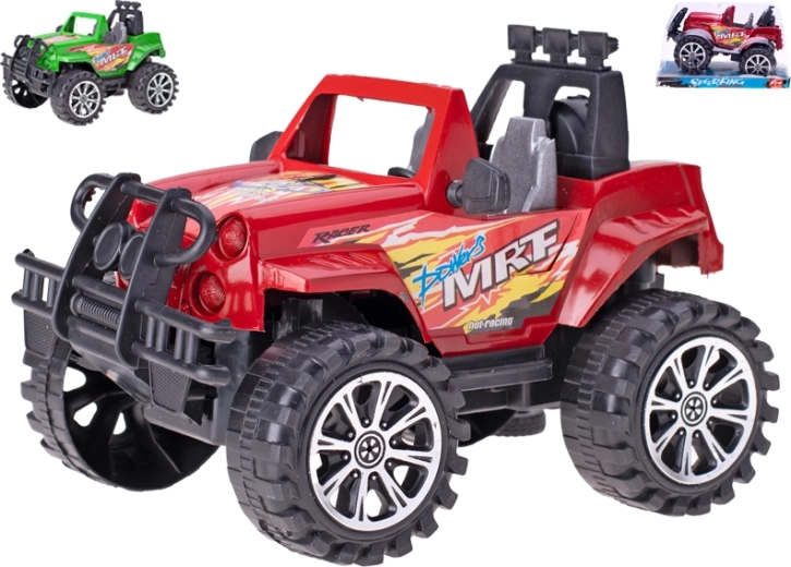 Terreinwagen met vliegwiel 17 cm