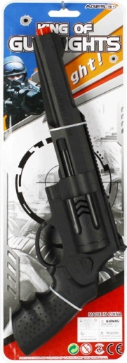 Speelgoedpistool met geluid – lange speelgoedvariant zonder batterijen