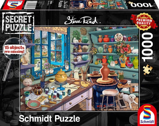 Schmidt Secret puzzel pottenbakkerswerkplaats 1000 stukjes