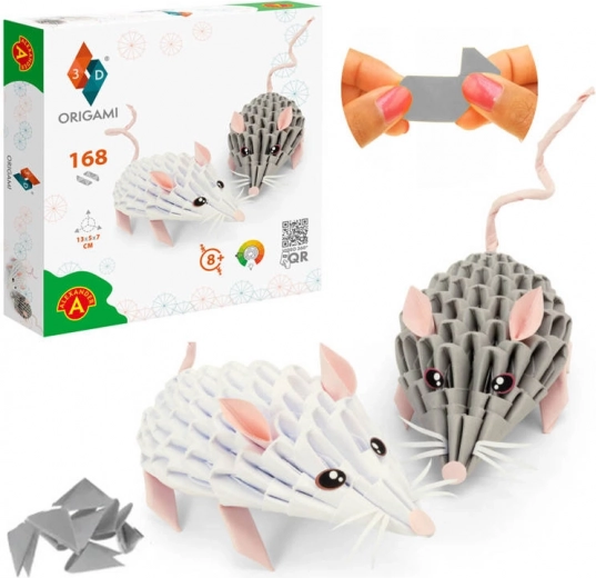 Alexander creatieve set Origami 3D muisjes