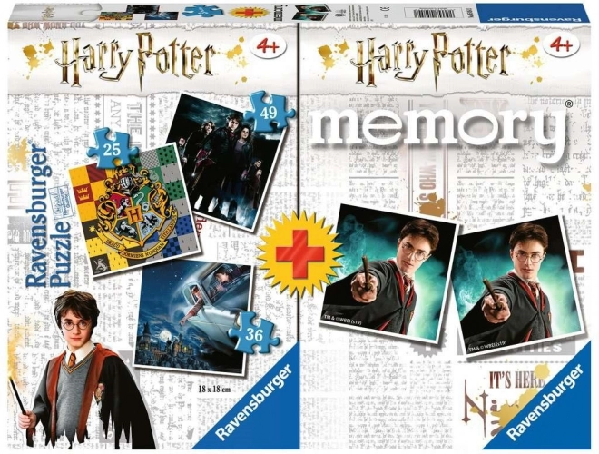 Ravensburger puzzel Harry Potter 3-in-1 voor kinderen