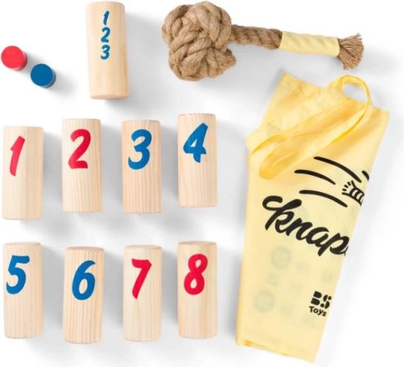 Knapsack – behendigheidsspel om te gooien voor in het park en de tuin