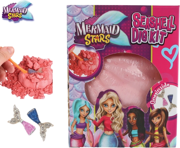 Creatieve set hak je eigen zeemeermin-ornament uit Mermaid Stars - 1 stuk