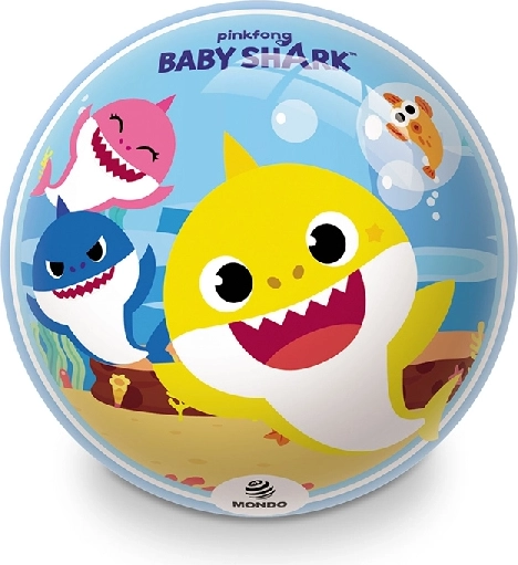 Opgeblazen bal met Baby Shark-motief 23 cm