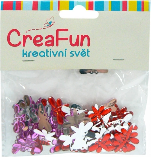 Decoratieve diamanten Libel 12 × 20 mm, set van 8 stuks