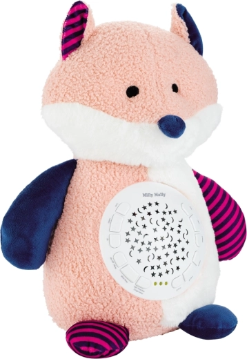 Pluchen vos met projector Milly Mally Milly Fox