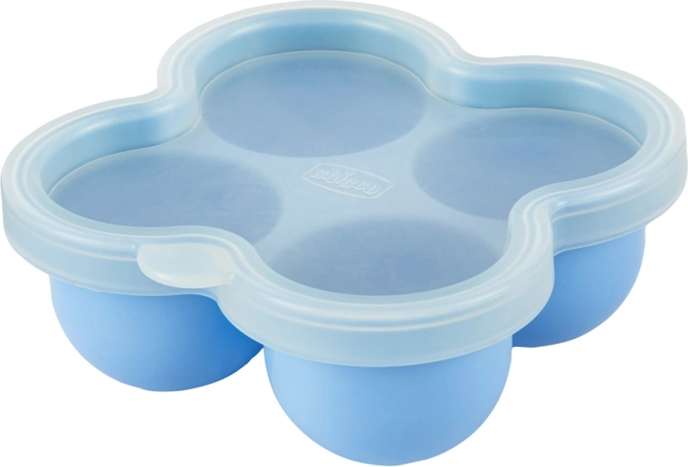 Chicco multifunctionele bewaardoos voor babyvoeding, 4 porties van 60 ml