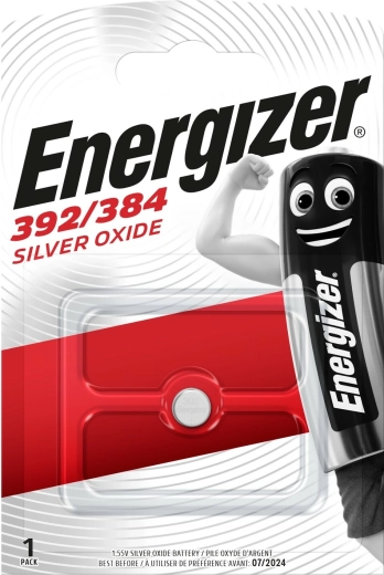 Horlogebatterij ENERGIZER 392/384 1,55 V, 41 mAh