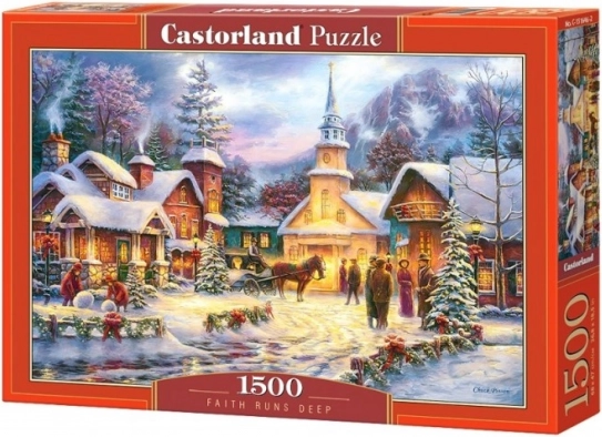 Puzzel Castorland 1500 stukjes Winter