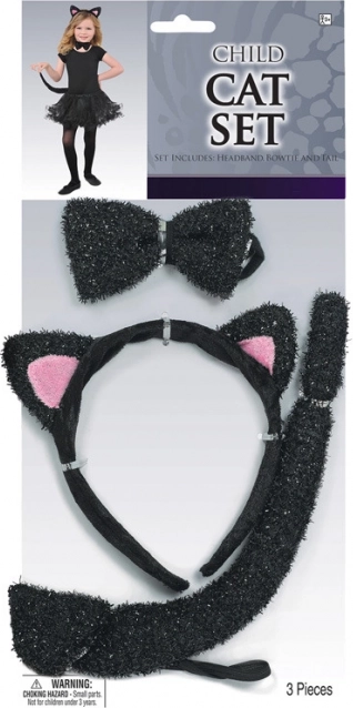 Kinderaccessoireset met kattenmotief