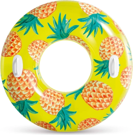 Opblaasbare ananas-zwemband 107 cm Intex