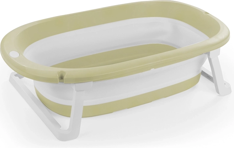 Opvouwbaar babybadje Eco Green, lichtgroen, 75,5 × 46,5 cm