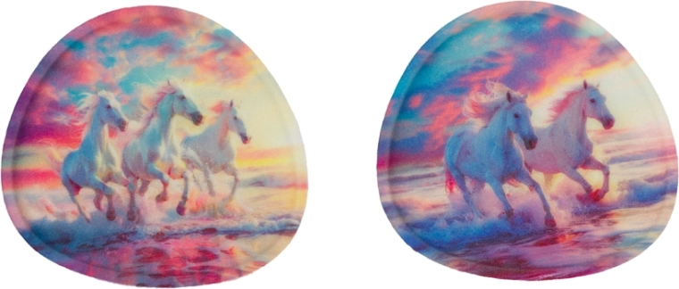 Baagl Baaglies – verwisselbare badges Magische paarden, 2 st.