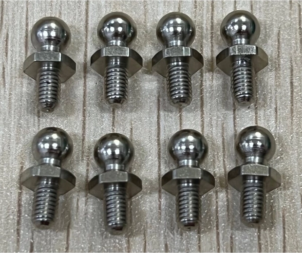 Schroeven met ronde kop voor Whelon - 8 stuks
