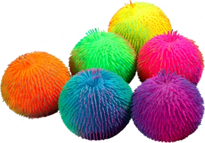 Lichtgevende harige egelbal 20 cm