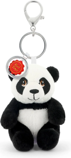 Pluche tassenhanger panda 12 cm