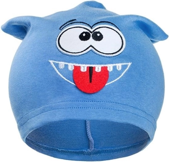 kinder herfstmuts New Baby Smíšek lichtblauw 110 (4–5 jaar)