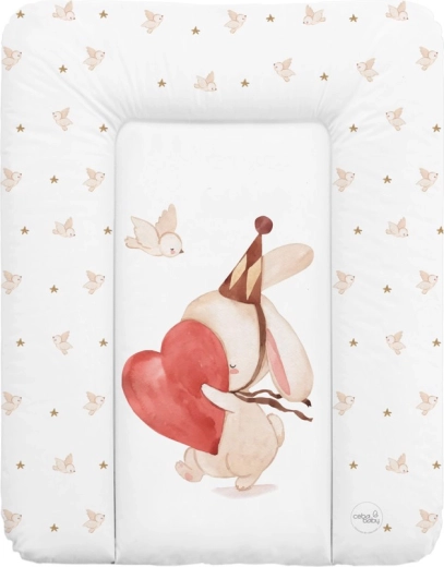Ceba Baby zachte verschoonmat basic Pierrot 50 × 70 cm