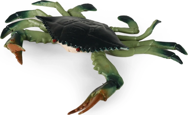 Rubberen krab 13 cm