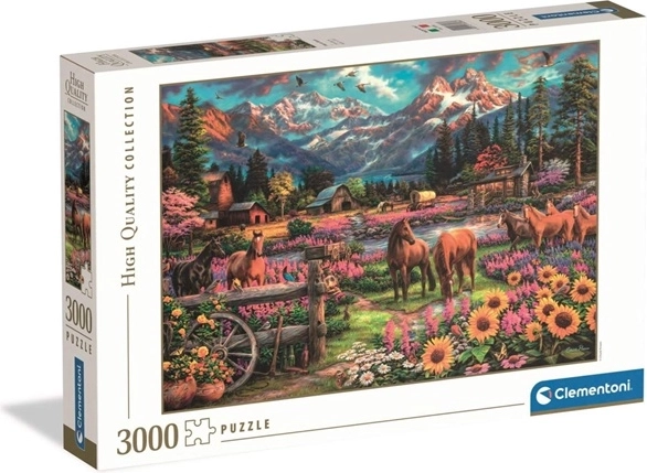 Clementoni puzzel High Quality Collection Free to Roam 3000 stukjes