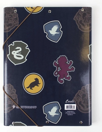 Schriftomslagen A4 Harry Potter met elastiek Cerda