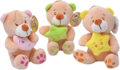 Pluchen beertje Baby Ster/Maan