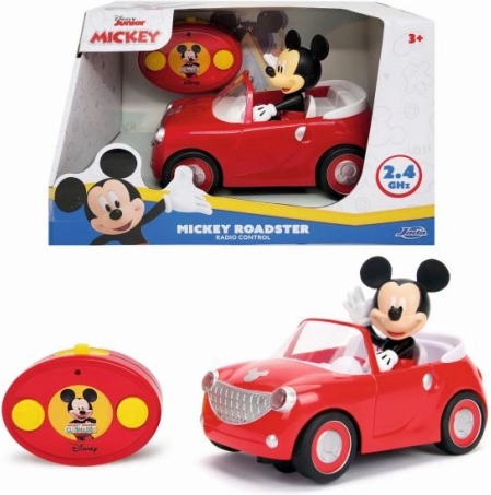 RC auto Mickey Roadster op afstandsbediening 2,4 GHz – rood