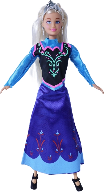 Winter koninkrijk kleding voor poppen